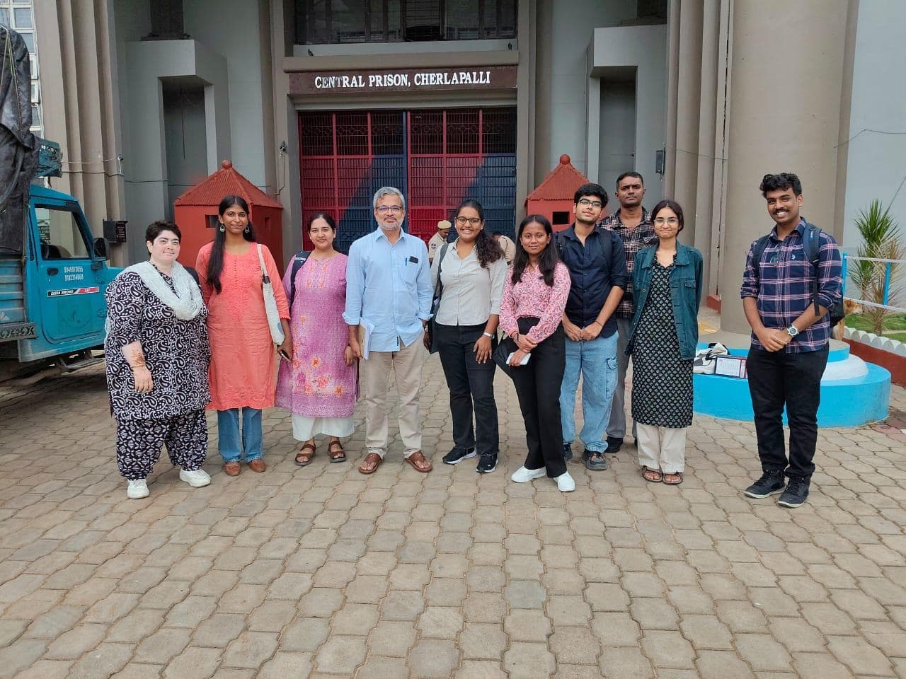 AJP team visit to Central Prison, Cherlapalli
