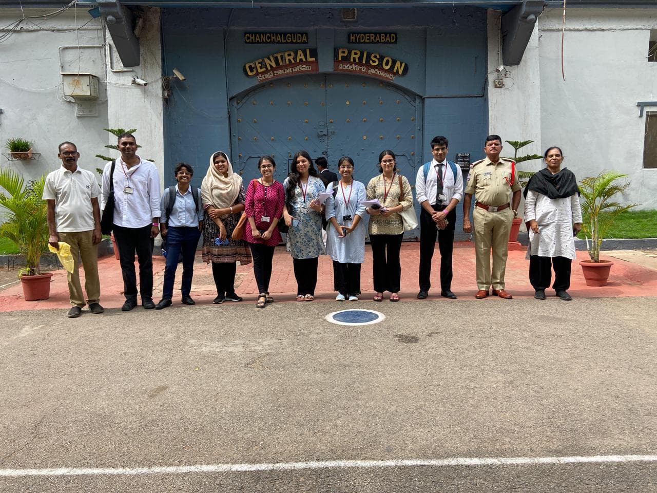 AJP team visit to Chanchalguda Central Prison, Hyderabad