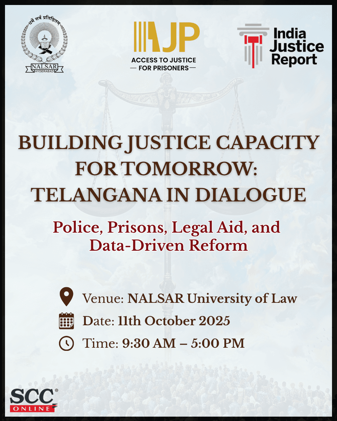 Building Justice Capacity for Tomorrow: Telangana in Dialogue